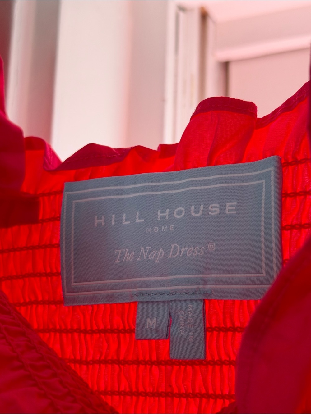 Hill House bright Raspberry Ellie Nap Dress - Picture 4 of 6